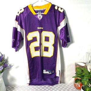 Vintage Reebok/NFL MN Vikings 28 Peterson Jersey